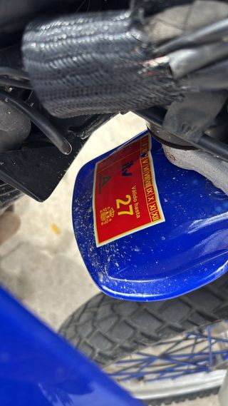 Yamaha XTZ 125 Trail Azul