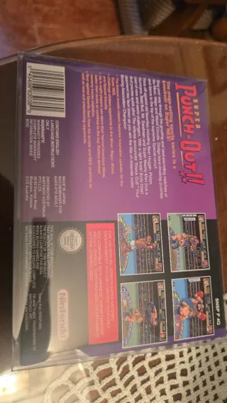 Super Nintendo Super Punch-Out!! PAL