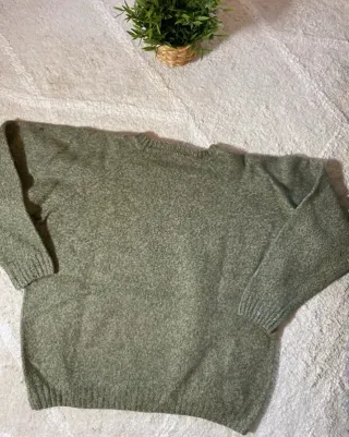 Jersey Burlington Lana Caqui Argyle Retro