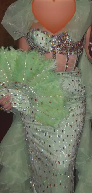 Vestido de Novia Multicolor