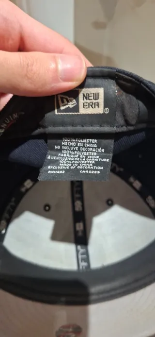 Gorra New Era NY Yankees Negra y Gris