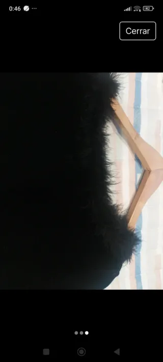 Vestido de fiesta negro mujer