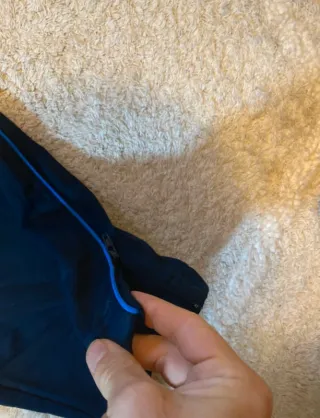 Pantalón Nike Y2K ancho azul marino