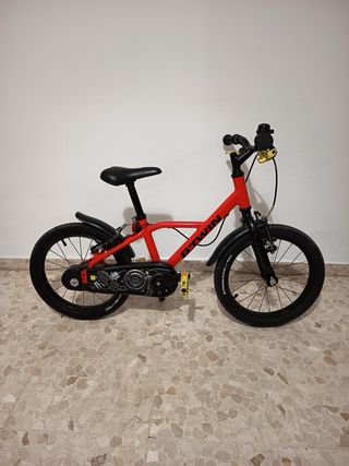 Bicicleta Infantil BTWIN Roja
