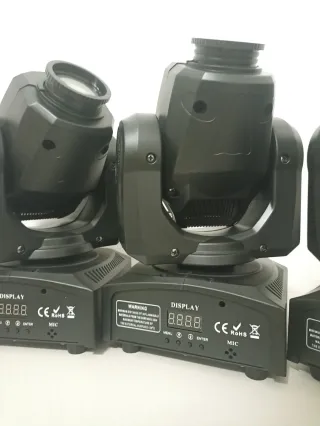 2 Teste Mobili LED 120W dj animazione