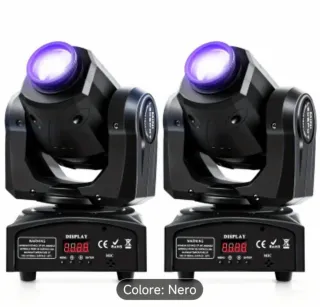 2 Teste Mobili LED 120W dj animazione