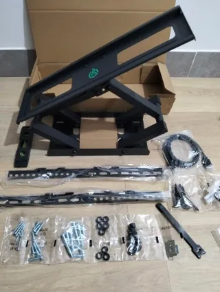 Soporte TV Pared Negro