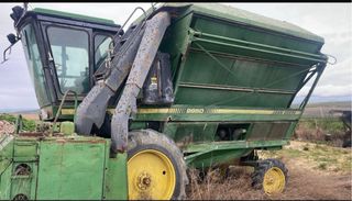 Cosechadora de algodón John Deere