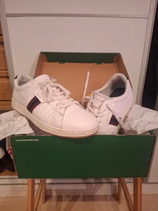 Zapatillas Lacoste carnavy evo Blancas