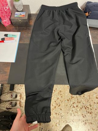 Chándal Lacoste Negro y Blanco