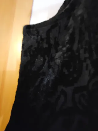 Vestido elegante ante negro