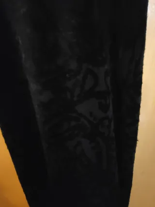 Vestido elegante ante negro