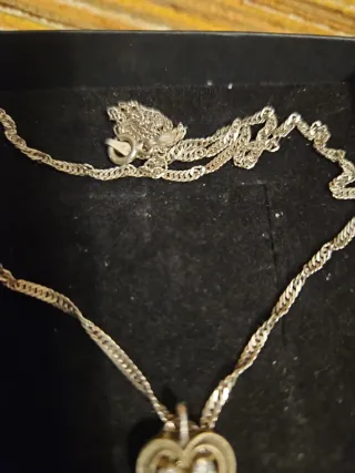 Colgante Corazón Plata Circonitas