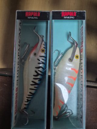 2x Rapala Shad Rap Magnum 12cm Señuelos Pesca