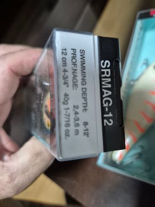 2x Rapala Shad Rap Magnum 12cm Señuelos Pesca