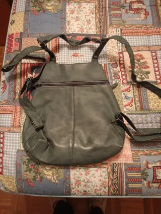 Mochila Misako antirrobo gris