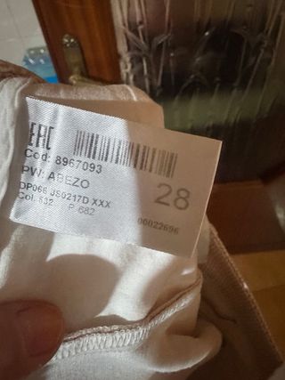 Pantaloni beige a fantasia DonDup