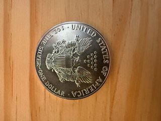 Moneda Plata 1 oz American Eagle 2026