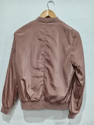 Cazadora Bomber Jordan Mujer Talla M Rosa