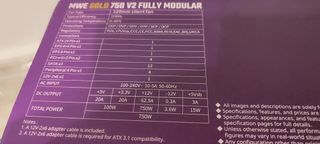 Fonte Cooler Master MWE Gold 750 V2 Modular