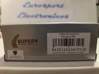 Peugeot 206 Escala 1/60