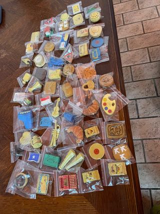 Collezione Gommine Mulino Bianco Vintage Anni 80