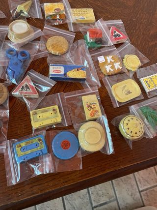 Collezione Gommine Mulino Bianco Vintage Anni 80