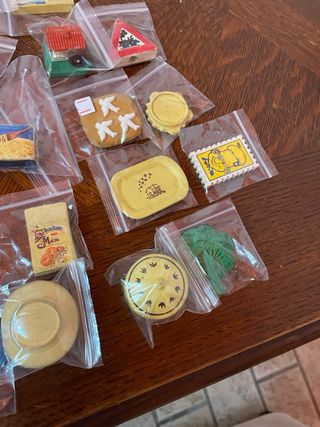 Collezione Gommine Mulino Bianco Vintage Anni 80