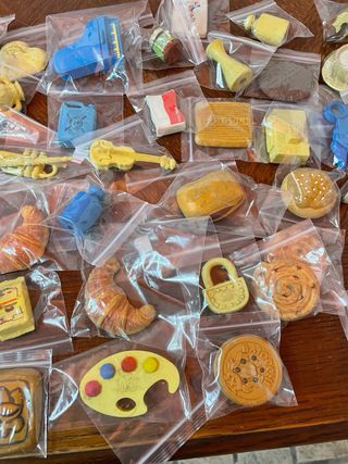 Collezione Gommine Mulino Bianco Vintage Anni 80