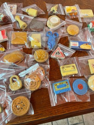 Collezione Gommine Mulino Bianco Vintage Anni 80