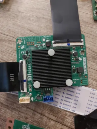 Placa base y alimentación de tv led xiaomi MI 55"