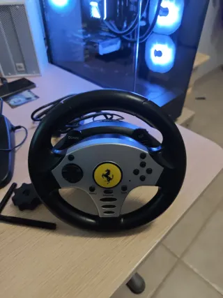 Volante Thrustmaster Challenge Ferrari Negro