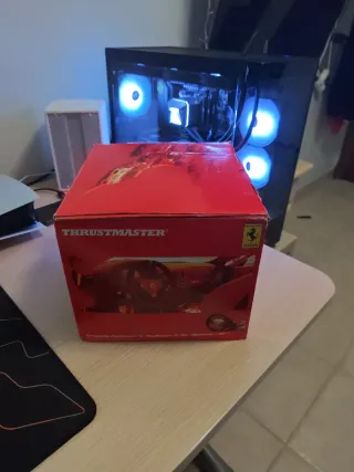 Volante Thrustmaster Challenge Ferrari Negro