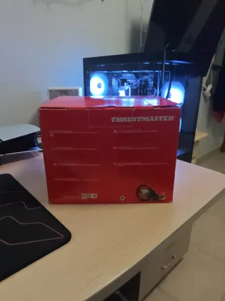 Volante Thrustmaster Challenge Ferrari Negro