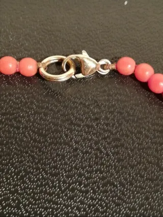 Collana Girocollo Corallo Rosso Sardegna