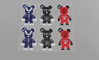 VINILO OSOS MINI COOPER PEQUENOS 6 m_806