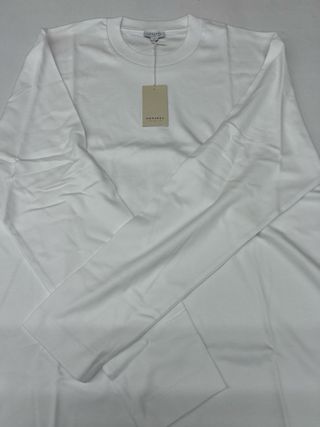 Camisola Sunspel Manga Comprida Branca XL