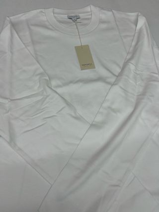 Camisola Sunspel Manga Comprida Branca XL