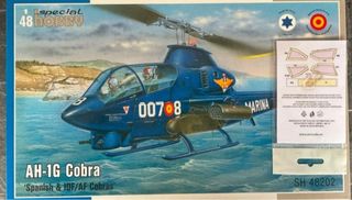 Maqueta Special Hobby AH-1G Cobra + Mascarilla
