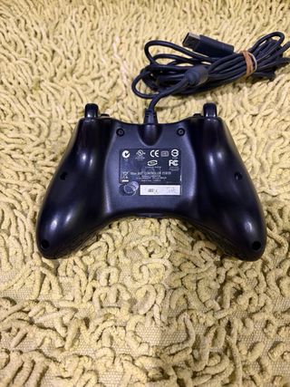 Mando Xbox 360 Cableado Negro