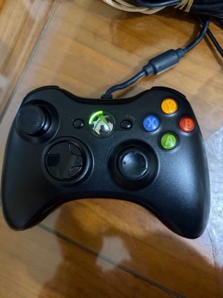 Mando Xbox 360 Cableado Negro