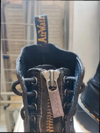 Botas Dr. Martens Talla 40 Cremallera Negra