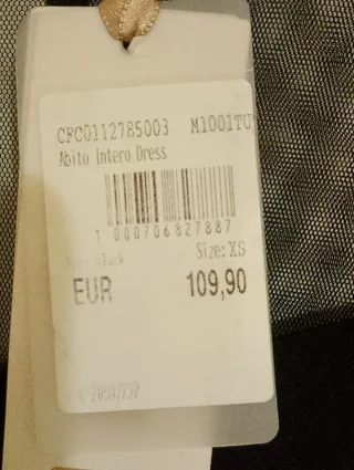 Abito  Rinascimento XS nuovo