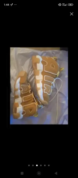 Nike Air More Uptempo Marrones