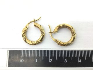 pendientes oro 18k