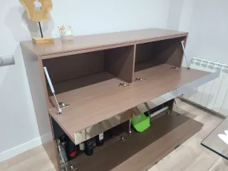 Buffet Comedor Madera y Metal