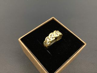 anillo oro 18k con piedra