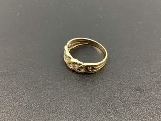 anillo oro 18k con piedra