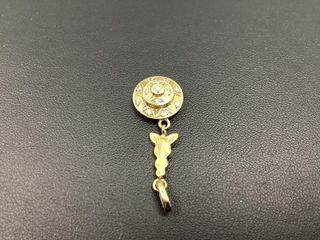 colgante oro 18k con piedra