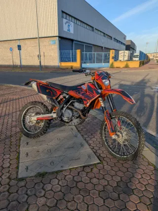 Moto enduro KTM 250 exc-f